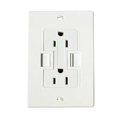 Ac Outlet W/ Usb Charging Outlets - White (Power2u-W) 1