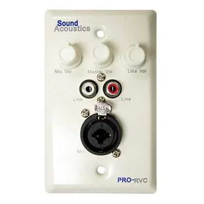 In-Wall Microphone / Line In Mixer (Pro-Rvc) 1