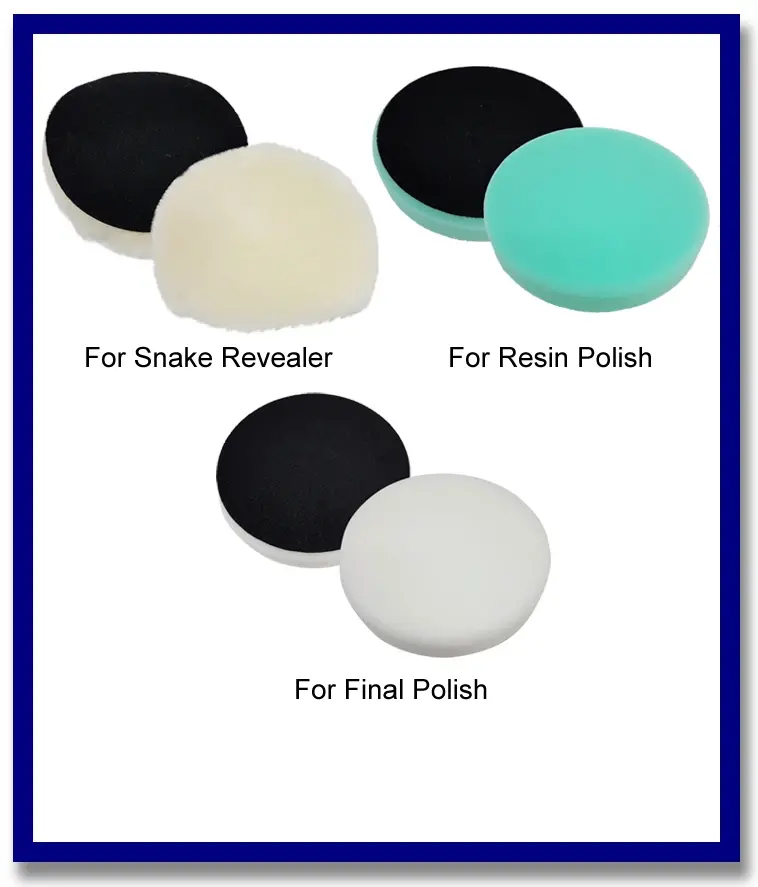 Quartz Renew Chemicals - Polishing Pads Set Of 3 1