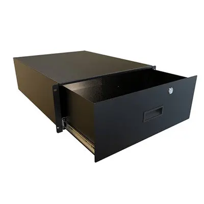 Locking Storage Drawer, 4U, 7.0"H,  22.25"D (Rdrw1900722bk1) 1