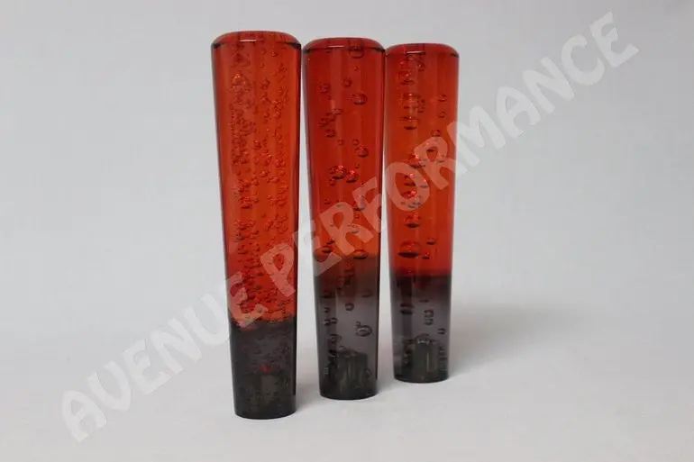 Avenue Red To Black Bubble Shift Knob 8" 1