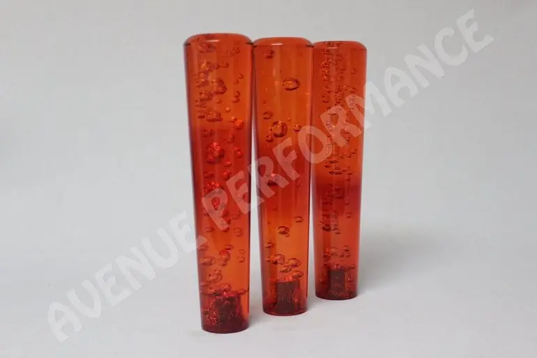 Avenue Red Bubble Shift Knob 8" 1