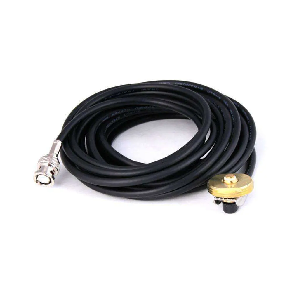 15Ft Antenna Coax Cable With Bnc Connector & 3/8 Nmo Mount 1