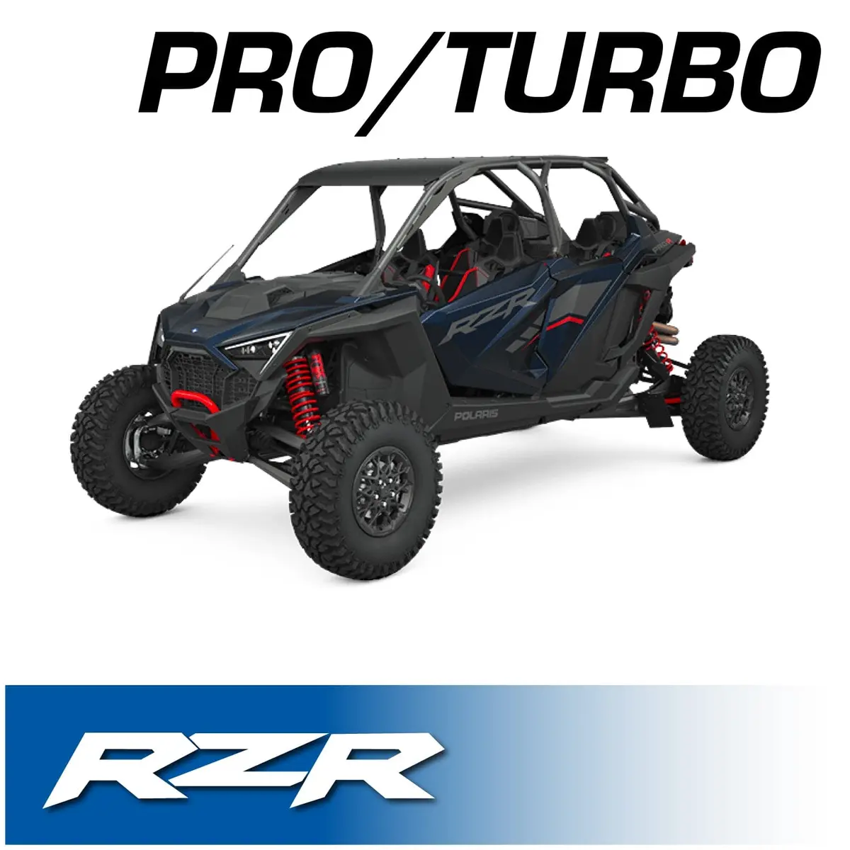Rugged Radios Polaris Rzr Pro Xp / Turbo R / Pro R - Complete Communication Kit /W Bluetooth Intercom & 2-Way Radio - 696 Plus Remote Head / G1 Gmrs / Center Mount 1