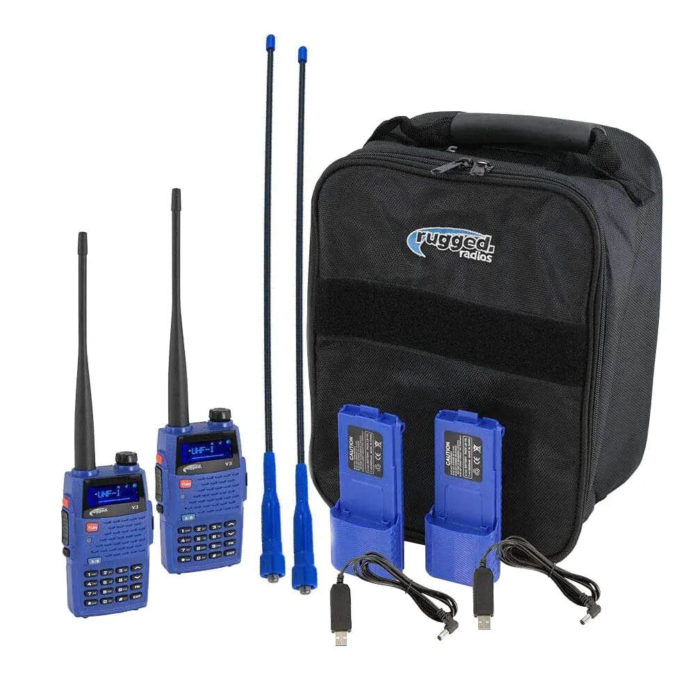 Rugged Radios V3 Ready Pack - Rugged Radios V3 - Business Band Two Way Handheld Radios - Analog Only 1