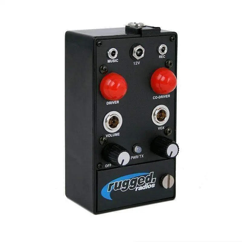 Rrp242 2 Person Portable Intercom Radio Ready Ptt & Music Input 1