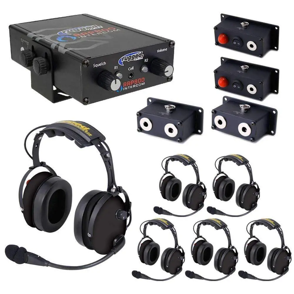 Fire Safety Industrial Dual Radio Intercom 6 Place Kit With Rrp800 1