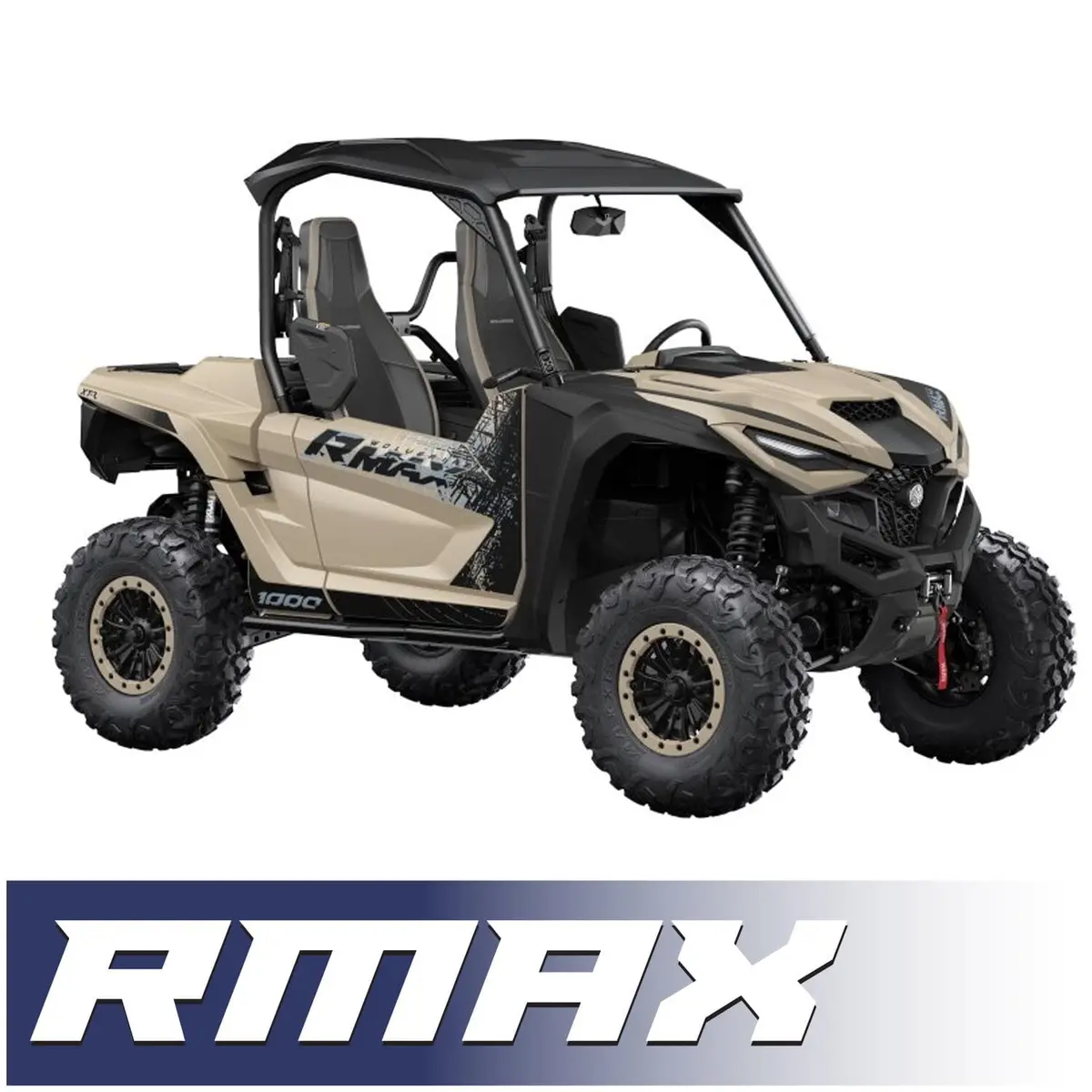 Rugged Radios Yamaha Wolverine Rmax Complete Communication Kit /W Rocker Switch Bluetooth Intercom & 2-Way Radio - 696 Plus Remote Head / G1 Gmrs 1