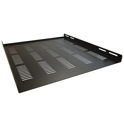 Vented Rack Shelf , Zero Space, Four Post Fixed, 20.84"D (Rzvs1921bk1) 1