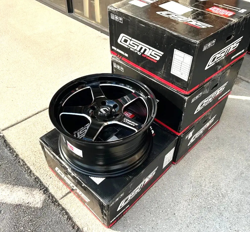 Cosmis Racing Xt-005R Wheel Black W/ Milled Spokes 20X9.5 +15Mm 6X139.7 6X5.5 1