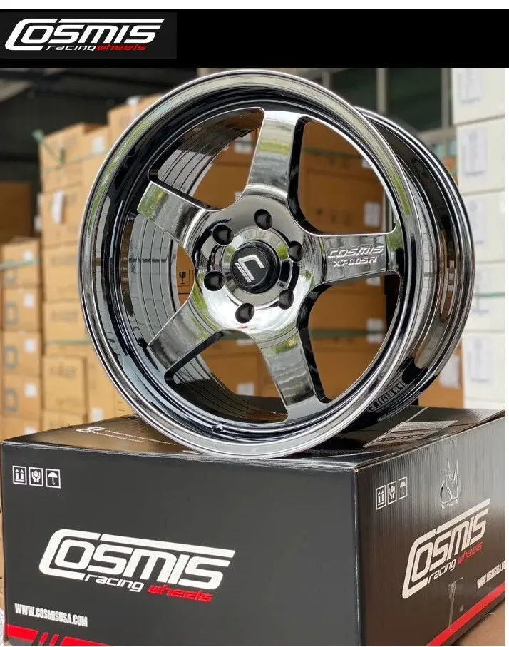 Cosmis Racing Xt-005R Black Chrome Wheel 20X9.5 +15Mm 6X139.7 6X5.5 -Set Of 4 1