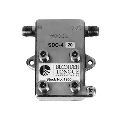 Catv 4 Port Tap, 20Db (Sdc-4-16) 1
