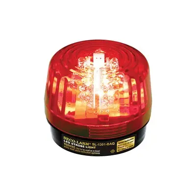 Led Strobe Light 9-24Vac/Vdc - Red (Sl-1301-Baq/R) 1