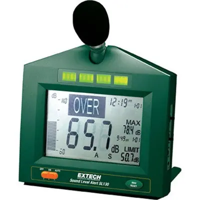 Sound Level Alert With Alarm, Green (Sl130g) 1
