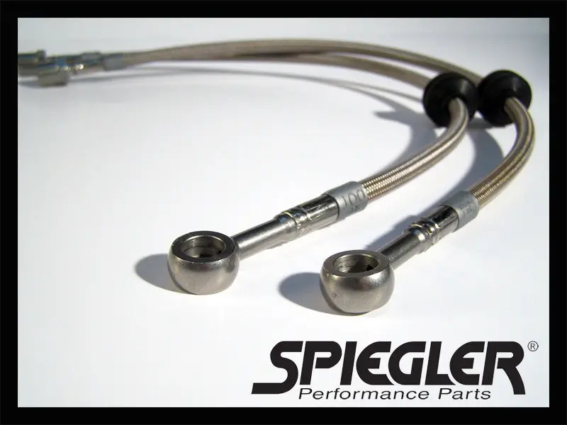 Spiegler Stainless Brake Lines - Porsche Front 2 Line Kit 1