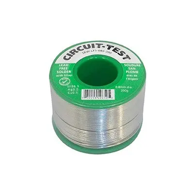 Lead Free Silver Solder - 0.8Mm, 200G Roll (Srw-Lfs-080-200) 1
