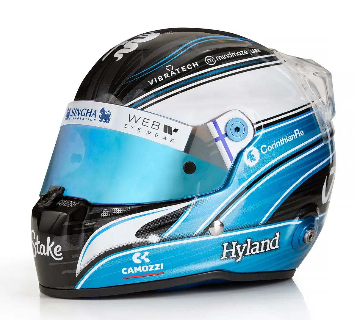 Stilo St5 Mini Helmet Valtteri Bottas 2023 Regular Season 1