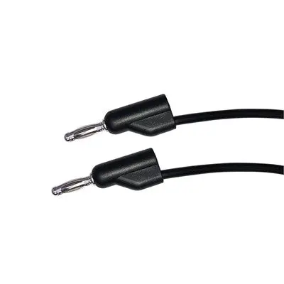 Stacking Banana Plug Patch Cord, 36", Black (Tle236b) 1