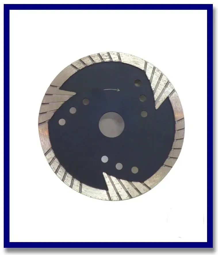 125Mm Diarex Turbo Tornado Cutter -Premium Grade. Engineered Stone 1