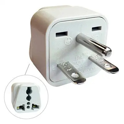 3 Conductor Plug - North America 250V, Travel Adapter (Wa-18) 1