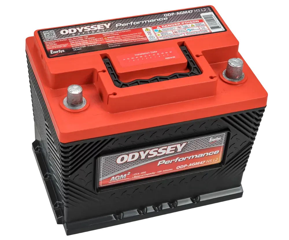 Odyssey Performance Agm Battery Odp-Agm47 H5 L2 For Your Gr Corolla 1