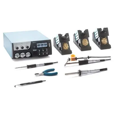 Weller® Professional Rework Station, 3 Channel, 420W (Wxr3002n) 1