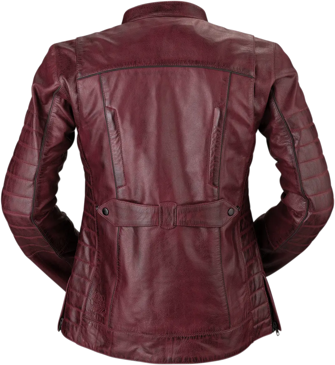 Z1R Women’S 410 Motorcycle Jacket – Red, Size Xs (Model 2813-0898) 1