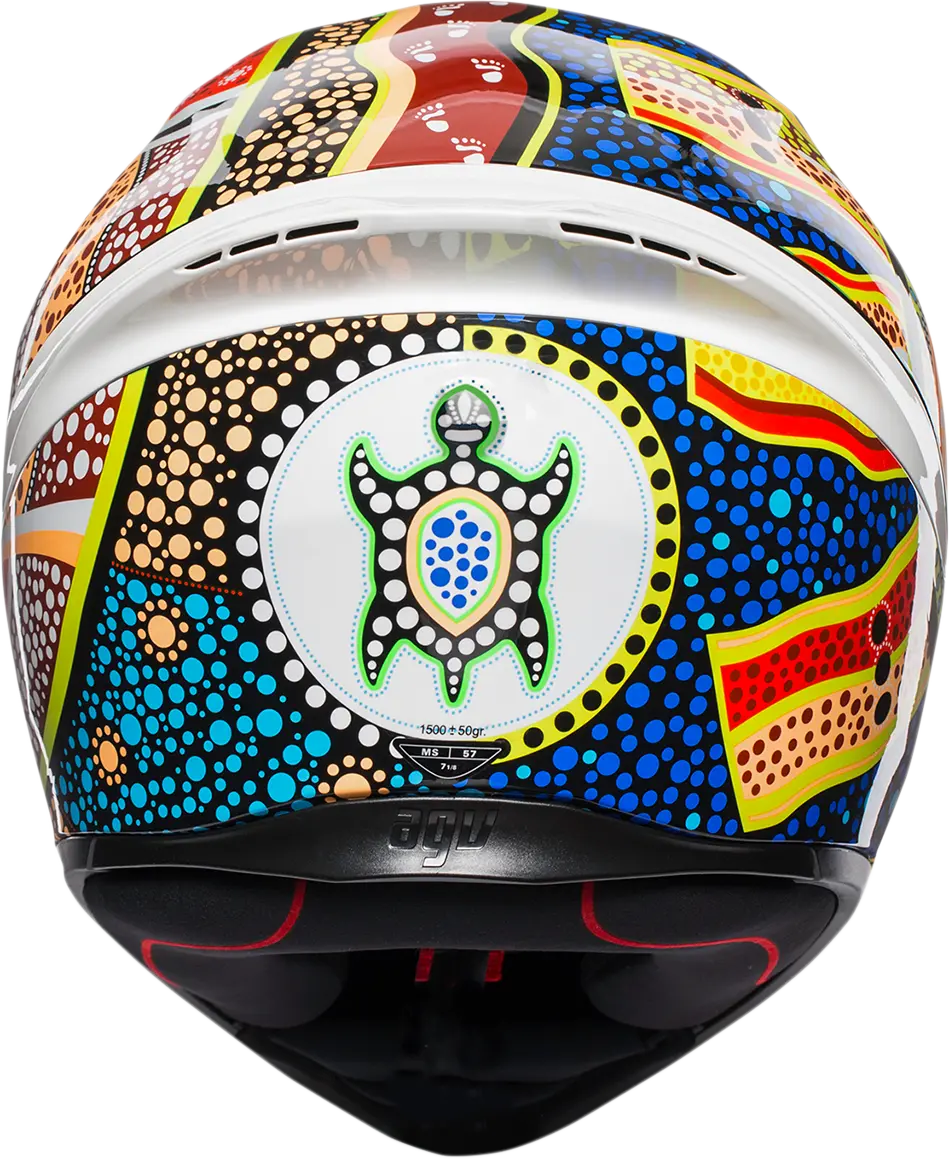 Agv K1 Modular Motorcycle Helmet – Dreamtime Graphic, Size Small (Model 0281O0I0005005) 1