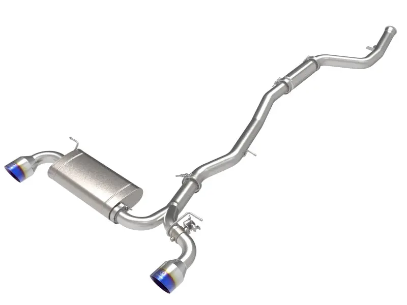 Afe Power Takeda 304 Stainless Steel Cat-Back Exhaust – Blue Tips – Fits 2021 Toyota Supra 2.0L Turbo 1