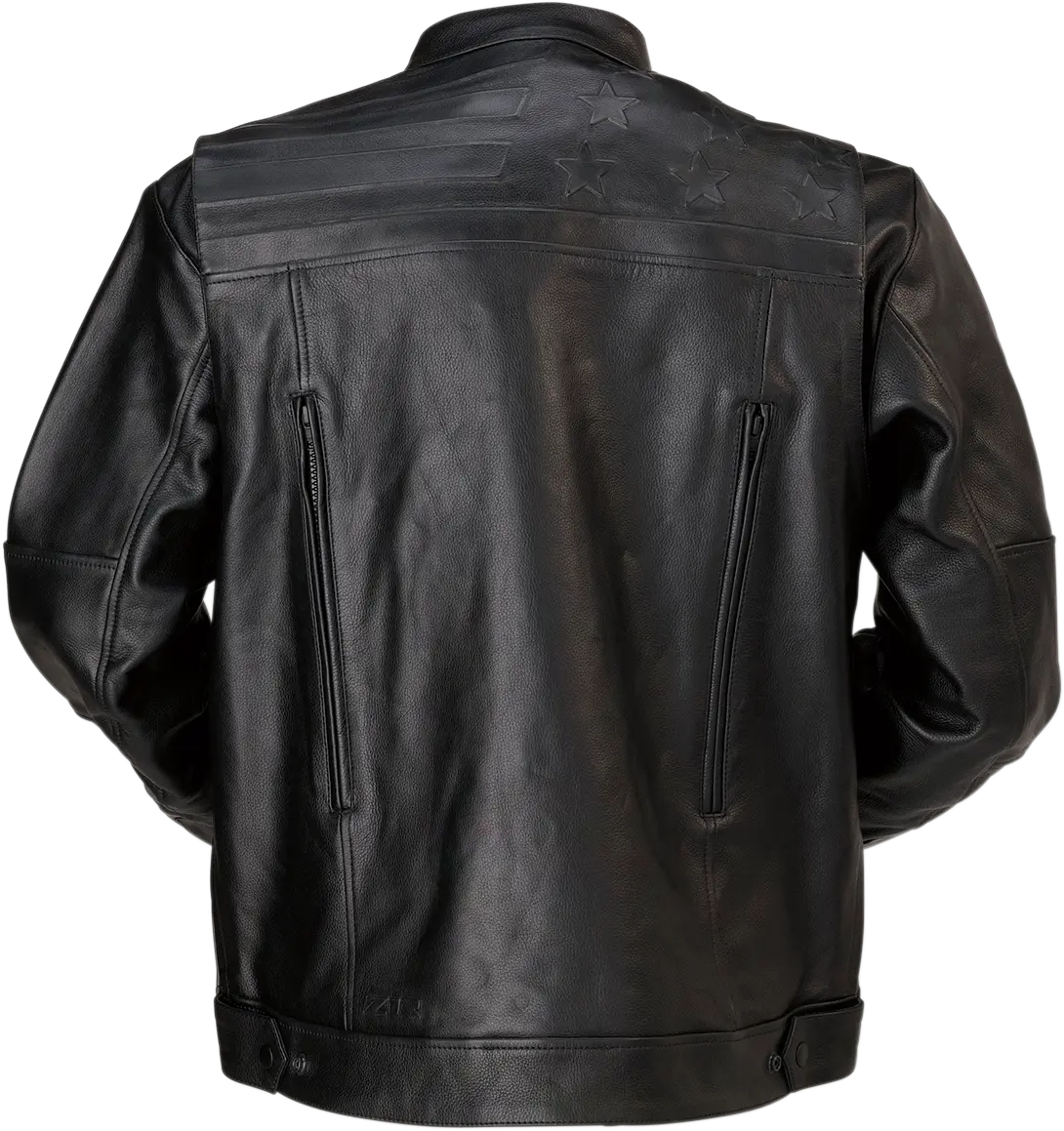 Z1R Deagle Men’S Black Leather Motorcycle Jacket – Size 2Xl (Model 2810-3761) 1