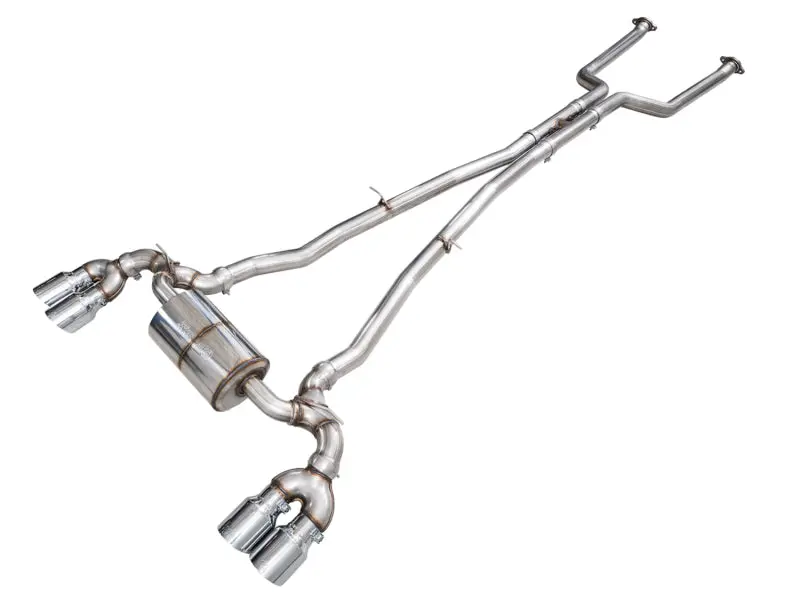 Awe Tuning Cat-Back Exhaust For Bmw G90/G99 M5 Touring Edition – Chrome Silver Tips, Street-Legal Performance Sound 1
