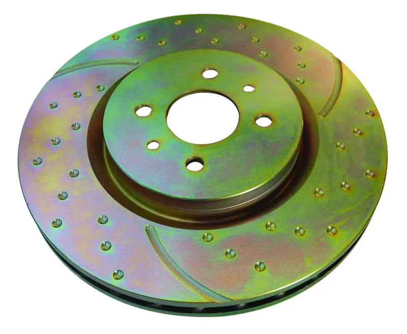 Ebc Sport Front Brake Rotors – Precision-Drilled & Slotted For 2008–2013 Infiniti Ex35 3.5L (Gd Platform) 1
