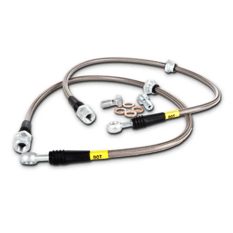 Stoptech Stainless Steel Rear Brake Lines For 1989–1996 Nissan 300Zx (Na And Turbo Models) 1
