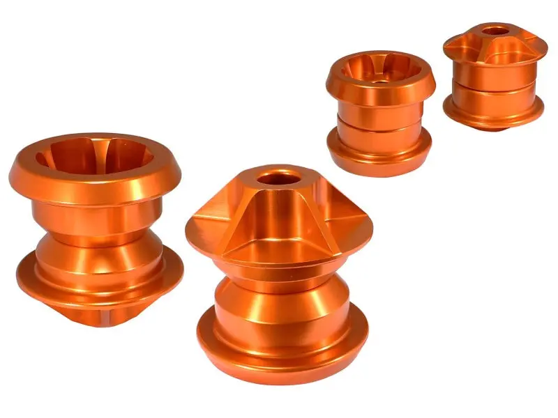 Afe Control Pfadt Subframe Mount Kit – Chevrolet Camaro (2010–2014), Orange Finish 1