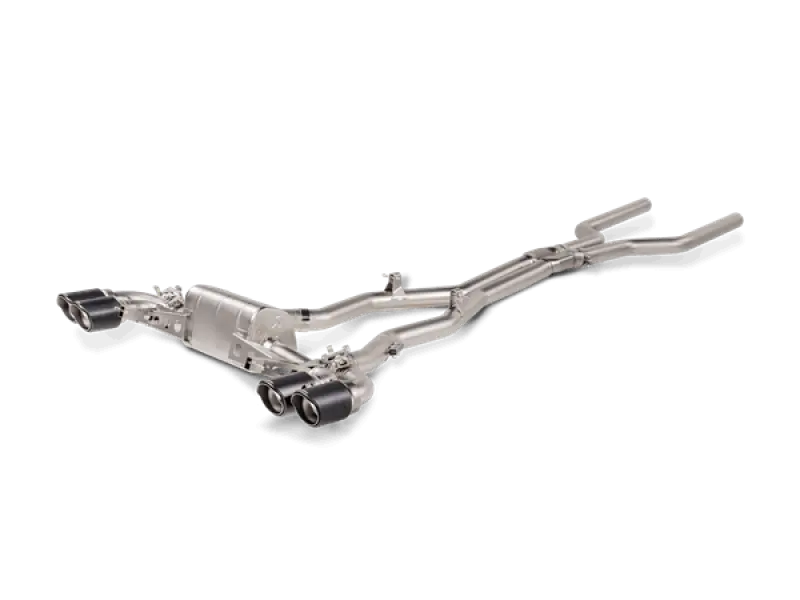 Akrapovič Titanium Evolution Line Cat-Back Exhaust System For 2021 Bmw M8 & M8 Competition (F93) With Carbon Fiber Tips 1